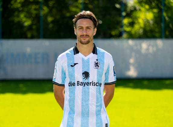 20 07 2025, Football 3 League 2025 2026, TSV 1860 Munich, portrait appointment 2025 2026 at Grünwalderstrasse, Munich Sigurd Haugen TSV 1860 Munich