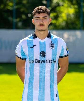 20 07 2025, Football 3 League 2025 2026, TSV 1860 Munich, portrait appointment 2025 2026 at Grünwalderstrasse, Munich Sean Dulic TSV 1860 Munich