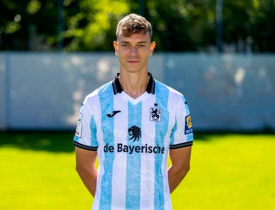 20 07 2025, Football 3 League 2025 2026, TSV 1860 Munich, portrait appointment 2025 2026 at Grünwalderstrasse, Munich Manuel Pfeifer TSV 1860 Munich