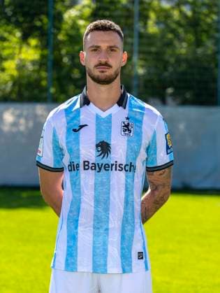 20 07 2025, Football 3 League 2025 2026, TSV 1860 Munich, portrait appointment 2025 2026 at Grünwalderstrasse, Munich Maximilian Wolfram TSV 1860 Munich