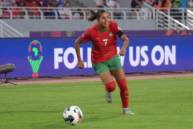 Football, Women, Ghizlane Chebbak is Africas female footballer of the year 2025, archive pictures
