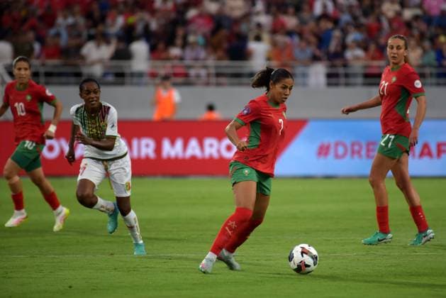 RABAT, MOROCCO - JULY 18: Ghizlane Chebbak of Morocco during the 2025 Women s Africa Cup of Nations (WAFCON) quarter Finals match between Morocco and Mali at Stade Olympique de Rabat on July 18, 2025 in Rabat, Morocco. Photo by Mansa Ayoola Copyright: xx