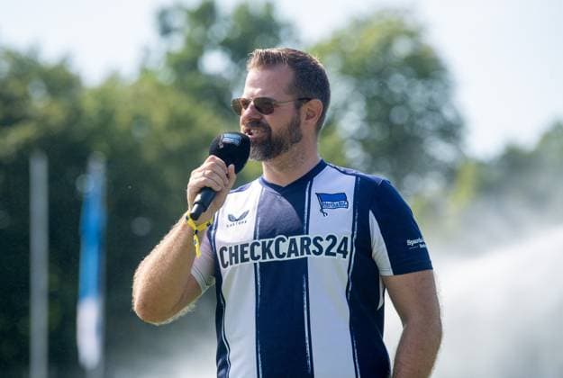 Soccer, Hertha BSC, Season 2025 26, Season opening, President Fabian Drescher Hertha BSC , 20 07 2025, Copyright: xSebastianxRäppold MatthiasxKochx