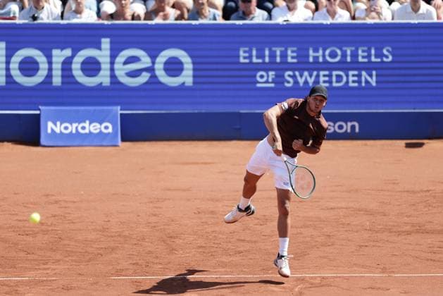 Luciano Darderi, Italy, during sunday s men s singles final at the Nordea Open tennis tournament in Bastad, Sweden on july 20, 2025 BASTAD SWEDEN x9200x  Copyright: xBjörnxLarssonxRosvall TTx NORDEA OPEN 2025 FINAL SINGLES
