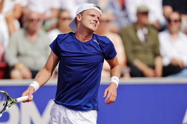 Jesper de Jong, Netherlands, during sunday s men s singles final at the Nordea Open tennis tournament in Bastad, Sweden on july 20, 2025 BASTAD SWEDEN x9200x  Copyright: xBjörnxLarssonxRosvall TTx NORDEA OPEN 2025 FINAL SINGLES
