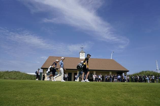 The 153rd Open Championship 2025 Rory Mcilroy In action on the 1st hole the final 4th day TheÊ153rd Open Championship, Royal Portrush Golf Club (Dunluce Links) in Portrush, County Antrim, Northern Ireland, from Thursday, 17 July to Sunday, 20 July 2025. Copyright: xMarkxNewcombex