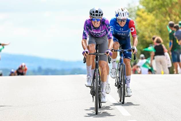 Tour de France 2025 Stage 15 CARCASSONNE, FRANCE - JULY 20 : O Connor Ben (AUS) of Team Jayco AlUla in action during stage 15 of the 112th edition of Tour de France an UCI World Tour 2.UWT cycling road race stage for Men Elite of 169 km with start in Muret and finish in Carcassonne on July 20, 2025 in Carcassonne, France, 20 07 2025 ( Motordriver Kenny Verfaillie - Carcassonne France  Copyright: xJanxDexMeuleneirx