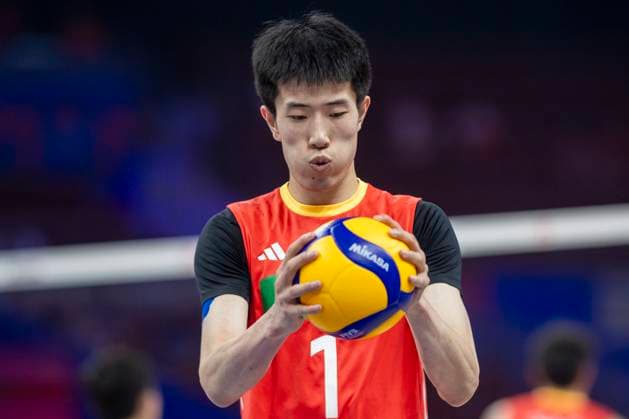 Men s Volleyball Nations League 2025 Zihua Wen during Men s Volleyball Nations League 2025 match between China and Cuba in Gdansk, Poland on July 20, 2025. Gdansk Poland  Copyright: xAndrzejxIwanczukx originalFilename:iwanczuk-mensvoll250720_np7ua.jpg