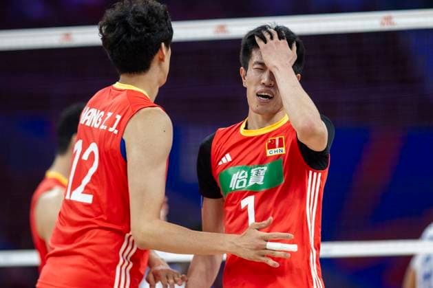 Men s Volleyball Nations League 2025 Zihua Wen during Men s Volleyball Nations League 2025 match between China and Cuba in Gdansk, Poland on July 20, 2025. Gdansk Poland  Copyright: xAndrzejxIwanczukx originalFilename:iwanczuk-mensvoll250720_npIMI.jpg