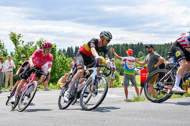 Tour de France 2025 Stage 15 CARCASSONNE, FRANCE - JULY 20 : Wellens Tim (BEL) of UAE Team Emirates - XRG in action during stage 15 of the 112th edition of Tour de France an UCI World Tour 2.UWT cycling road race stage for Men Elite of 169 km with start in Muret and finish in Carcassonne on July 20, 2025 in Carcassonne, France, 20 07 2025 ( Motordriver Kenny Verfaillie - Carcassonne France  Copyright: xJanxDexMeuleneirx