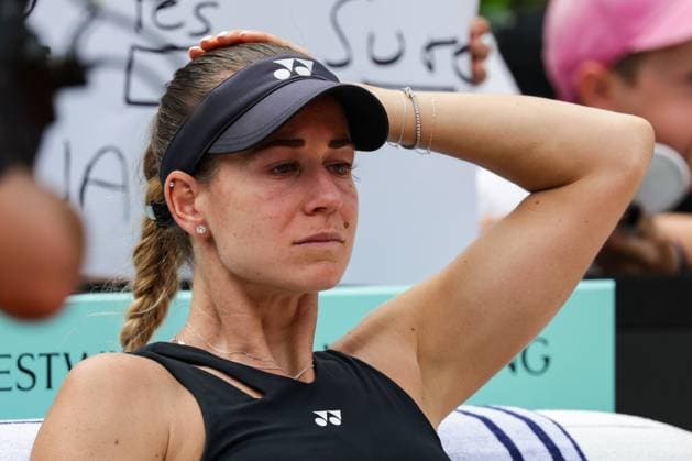 GER, Hamburg, xFSx, ATP250 Womens Tennis Tournament , MSC Hamburg Ladies Open 2025 , Final , 20 07 2025 v l Anna Bondar HUN , disappointed, looking disappointed, dissapointed, sad, frustrated, frustrated, frustrated Copyright: HMBxMedia FernandoxSoares