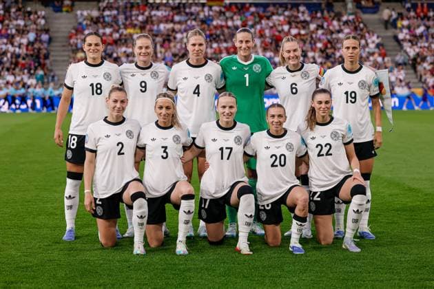 19th July 2025, St. Jakob-Park: The team of Germany during the UEFA Womens EURO 2025 Quarter-Final match between France and Germany at St. Jakob-Park in Basel, Switzerland. Francesco Farina SPP (FRANCESCO FARINA SPP) Copyright: xFRANCESCOxFARINAx xSPPx spp-en-FrFa-_O2A4619