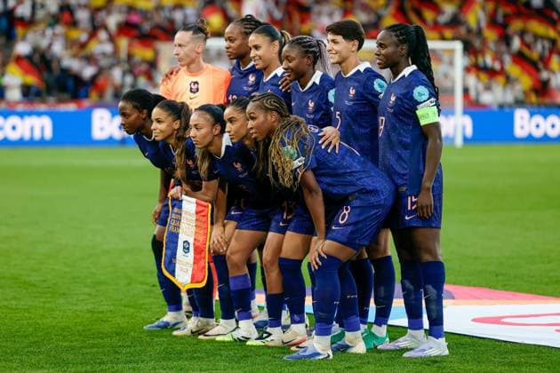 19th July 2025, St. Jakob-Park: The team of France during the UEFA Womens EURO 2025 Quarter-Final match between France and Germany at St. Jakob-Park in Basel, Switzerland. Francesco Farina SPP (FRANCESCO FARINA SPP) Copyright: xFRANCESCOxFARINAx xSPPx spp-en-FrFa-_O2A4641