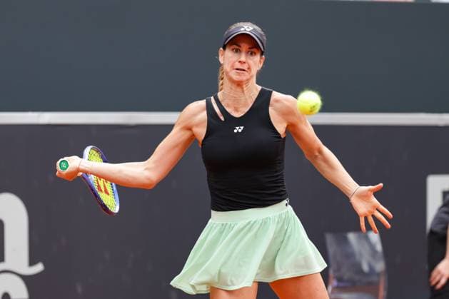 GER, Hamburg, xFSx, ATP250 Womens Tennis Tournament , MSC Hamburg Ladies Open 2025 , Final ,20 07 2025 v l Anna Bondar HUN plays a forehand Copyright: HMBxMedia FernandoxSoares