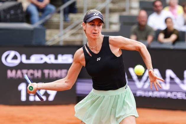 GER, Hamburg, xFSx, ATP250 Womens Tennis Tournament , MSC Hamburg Ladies Open 2025 , Final ,20 07 2025 v l Anna Bondar HUN plays a forehand Copyright: HMBxMedia FernandoxSoares