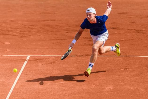 250720 Jesper de Jong of Netherlands competes in the singles final tennis match during day 8 on July 20, 2025 in Bastad Photo Mathilda Schuler BILDBYRAN kod MA MA0849 tennis atp 250 nordea open bbeng  Copyright: MATHILDAxSCHULER BB250720MA112