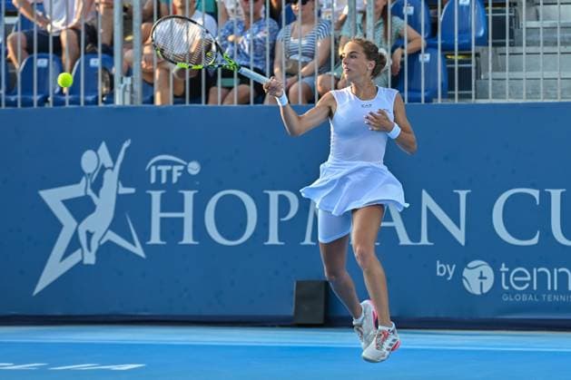 Lucia Bronzetti of Italy during the Finals of Hopman Cup at Bari Fiera del Levante on July 20, 2025 in Bari, Italy  Copyright: xAndreaxRosito IPAxSportx xipa-agency.netx xx IPA_60651905 IPA_Agency_IPA60651905