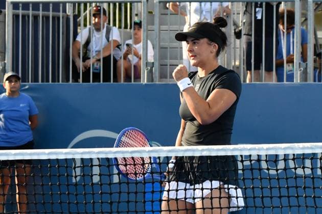 RECORD DATE NOT STATED Bianca Andreescu of Canada during the Finals of Hopman Cup at Bari on July 20, 2025 in Bari,Italy Copyright: xAndreaxRositox DSC_2375