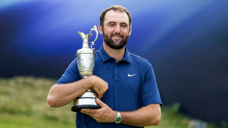PORTRUSH, NORTHERN IRELAND 20250720 Scottie Scheffler, USA, won The Open at Royal Portrush Golf Club on Sunday PORTRUSH UNITED KINGDOM x40750x  Copyright: xChristerxHöglund TTx BRITISH OPEN GOLF 2025