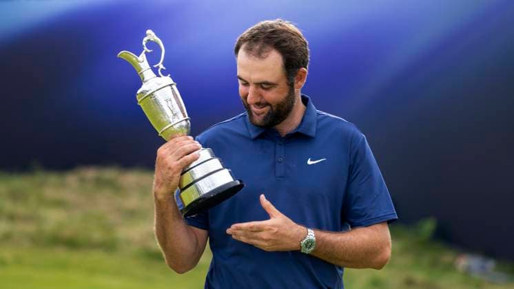 PORTRUSH, NORTHERN IRELAND 20250720 Scottie Scheffler, USA, won The Open at Royal Portrush Golf Club on Sunday PORTRUSH UNITED KINGDOM x40750x  Copyright: xChristerxHöglund TTx BRITISH OPEN GOLF 2025