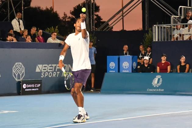 RECORD DATE NOT STATED Felix Auger-Aliassime during the Finals of Hopman Cup at Bari on July 20, 2025 in Bari,Italy Copyright: xAndreaxRositox DSC_2675