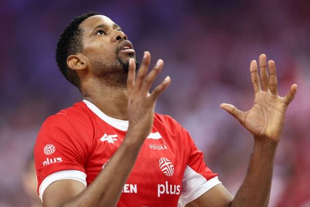 2025.07.20 Ergo Arena Gdansk Siatkowka mezczyzn Liga Narodow 2025 Francja - Polska N z Wilfredo Leon Foto Piotr Matusewicz PressFocus 2025.07.20 Gdansk Men volleyball Nations League VNL France - Poland Wilfredo Leon Credit: Piotr Matusewicz PressFocus NEWSPIX.PL --- newspix.pl POLAND OUT! 