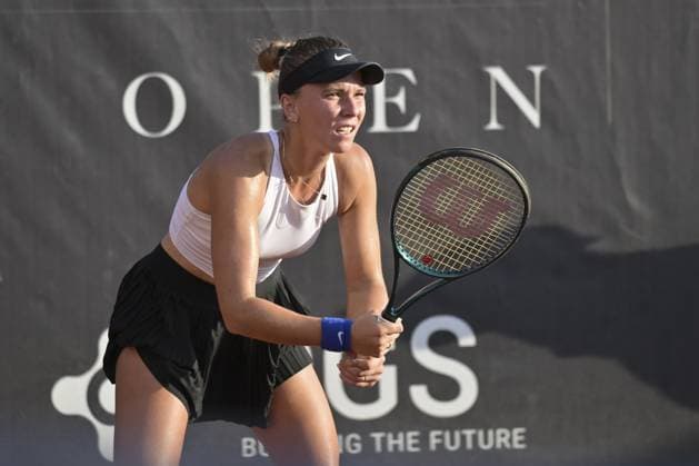 Oksana Selekhmetevaduring the final match of tournament against Petra Marcinko (CRO) - Women s singles tournament of WTA, Tennis Damen 125 ATV Bancomat Tennis Open at Circolo Antico Tiro a Volo on July 20, 2025 in Rome, Italy  Copyright: xRobertoxBettacchi IPAxSportx xipa-agency.netx xx IPA_60657553 IPA_Agency_IPA60657553