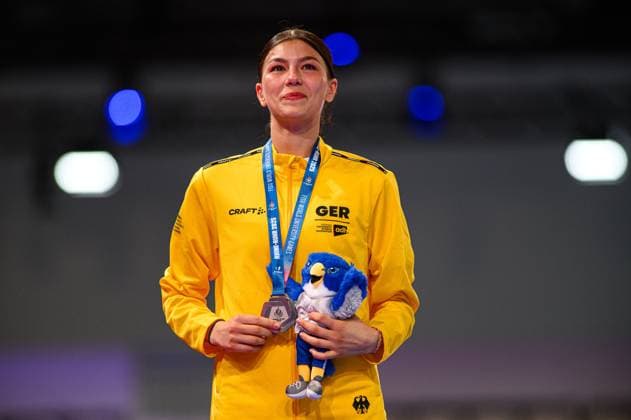 ESSEN, GERMANY - 20 JULY, 2025: Supharada KISSKALT - Taekwondo, Rhine-Ruhr 2025 FISU World University Games at Messe.  Copyright: xVITALIIxKLIUIEVx