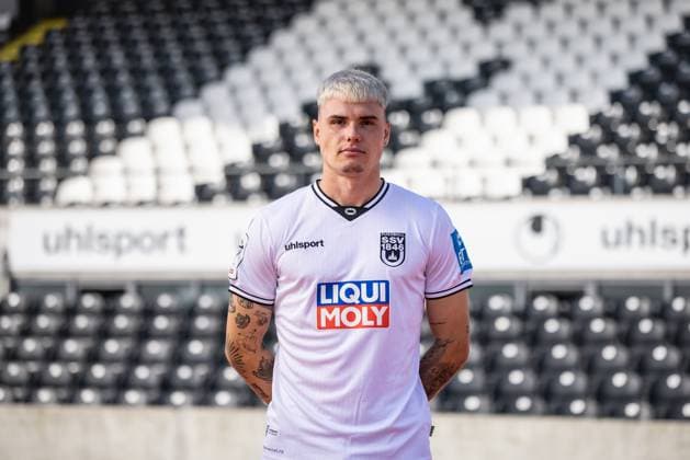 SSV Ulm 1846 Football 3 League, portrait date 2025 2026 32 Niklas Kölle SSV Ulm 1846 Football 3 League, portrait date 2025 2026 Photo Lucca Fundel Ulm Donaustadion Ulm Baden Württemberg Germany