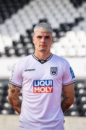 SSV Ulm 1846 Football 3 League, portrait date 2025 2026 32 Niklas Kölle SSV Ulm 1846 Football 3 League, portrait date 2025 2026 Photo Lucca Fundel Ulm Donaustadion Ulm Baden Württemberg Germany