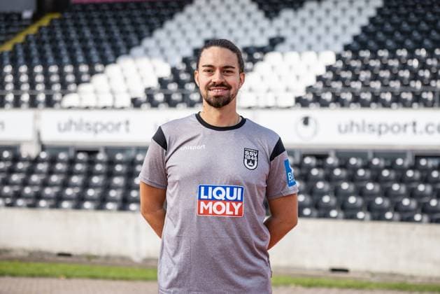 SSV Ulm 1846 Football 3 League, portrait date 2025 2026 Physio Patrick Flip SSV Ulm 1846 Football 3 League, portrait date 2025 2026 Photo Lucca Fundel Ulm Donaustadion Ulm Baden Württemberg Germany