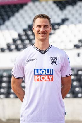 SSV Ulm 1846 Football 3 League, portrait date 2025 2026 14 Dennis Dressel SSV Ulm 1846 Football 3 League, portrait date 2025 2026 Photo Lucca Fundel Ulm Donaustadion Ulm Baden Württemberg Germany