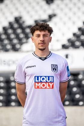 SSV Ulm 1846 Football 3 League, portrait date 2025 2026 7 Ensar Aksakal SSV Ulm 1846 Football 3 League, portrait date 2025 2026 Photo Lucca Fundel Ulm Donaustadion Ulm Baden Württemberg Germany