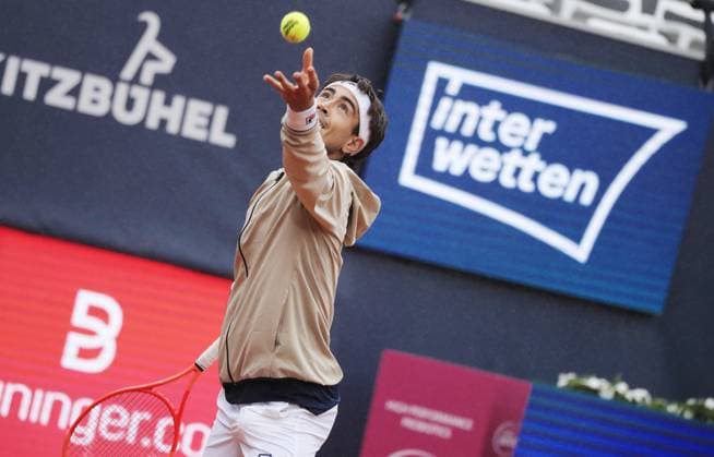 TENNIS - ATP, Tennis Herren Generali Open 2025 KITZBUEHEL,AUSTRIA,21.JUL.25 - TENNIS - ATP World Tour, Generali Open. Image shows Francisco Comesana (ARG).  GEPAxpictures xMatthiasxHauer