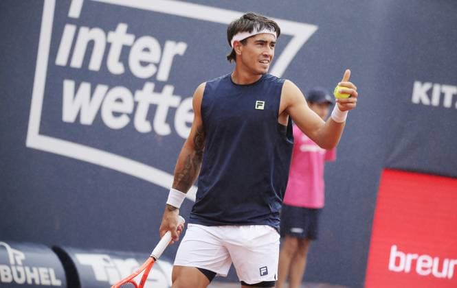 TENNIS - ATP, Tennis Herren Generali Open 2025 KITZBUEHEL,AUSTRIA,21.JUL.25 - TENNIS - ATP World Tour, Generali Open. Image shows Francisco Comesana (ARG).  GEPAxpictures xMatthiasxHauer