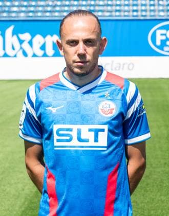 Adrien Lebeau, FC Hansa Rostock, 3 Liga, soccer, portrait appointment 2025 2026 Adrien Lebeau FC Hansa Rostock at the portrait photo session in the Ostseestadion Rostock Ostseestadion Mecklenburg-Vorpommern Germany