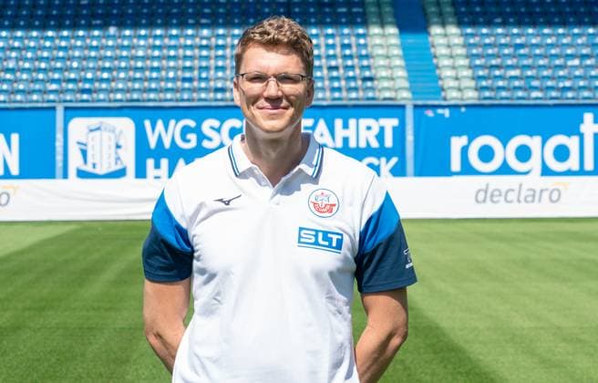 Dr Martin Randow, FC Hansa Rostock, 3 Liga, soccer, portrait appointment 2025 2026 Team doctor Dr Martin Randow FC Hansa Rostock at the portrait photo session in the Ostseestadion Rostock Ostseestadion Mecklenburg Vorpommern Germany