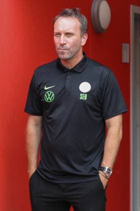 20.07.2025, xtgx, Fussball Volkswagen Cup, FSV Zwickau - VfL Wolfsburg emspor, v.l. Sebastian Schindzielorz (Wolfsburg, Sportdirektor) (DFL DFB REGULATIONS PROHIBIT ANY USE OF PHOTOGRAPHS as IMAGE SEQUENCES and or QUASI-VIDEO) Zwickau