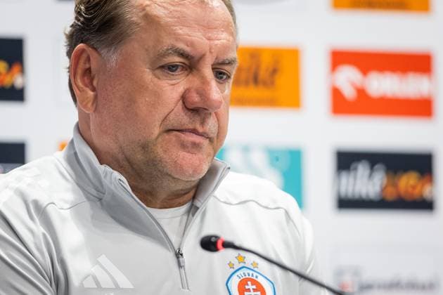 SLOVAN BRATISLAVA - ZRINJSKI MOSTAR Head coach of Slovan Vladimir Weiss sr of Slovan during the press conference, PK, Pressekonferenz ahead of second qualifying round of UEFA Champions League football match between SK Slovan Bratislava and HSK Zrinjski Mostar. Bratislava, Slovakia, July 21, 2025. Copyright: xx 080A3775