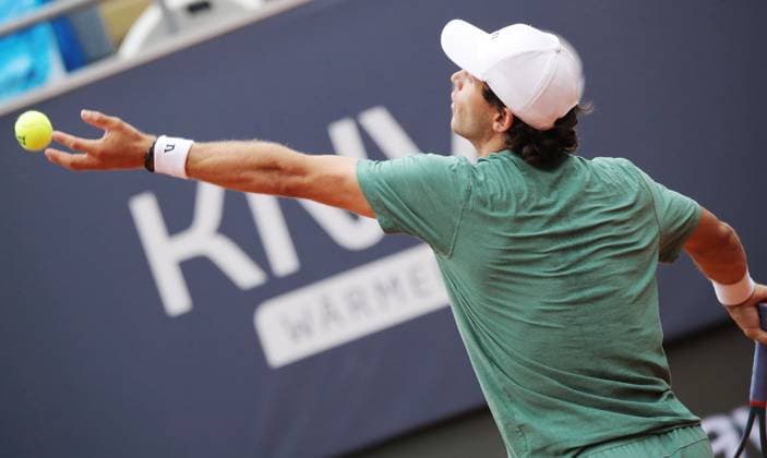 TENNIS - ATP, Tennis Herren Generali Open 2025 KITZBUEHEL,AUSTRIA,21.JUL.25 - TENNIS - ATP World Tour, Generali Open. Image shows Tristan Boyer (USA).  GEPAxpictures xMatthiasxHauer