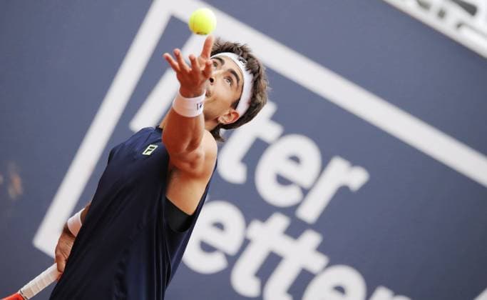 TENNIS - ATP, Tennis Herren Generali Open 2025 KITZBUEHEL,AUSTRIA,21.JUL.25 - TENNIS - ATP World Tour, Generali Open. Image shows Francisco Comesana (ARG).  GEPAxpictures xMatthiasxHauer