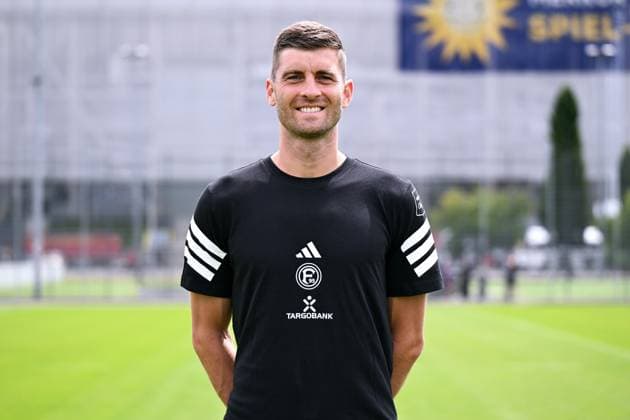 Athletic trainer Andreas Gross Fortuna Düsseldorf 2 BL, portrait date 2025 2026