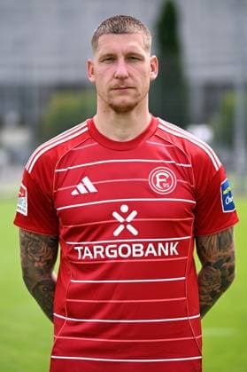 Jordy de Wijs Fortuna Düsseldorf 2 BL, portrait date 2025 2026