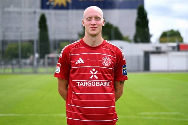 Valgeir Lunddal Fortuna Düsseldorf 2 BL, portrait date 2025 2026