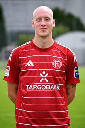 Valgeir Lunddal Fortuna Düsseldorf 2 BL, portrait date 2025 2026