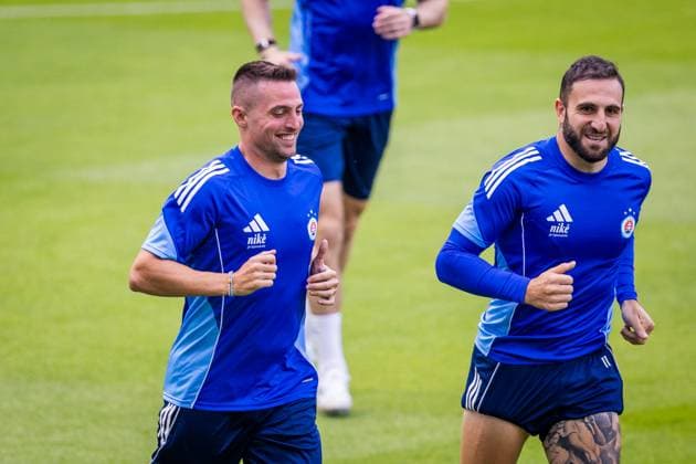 Football, CL Quali, SK Slovan Bratislava, Training