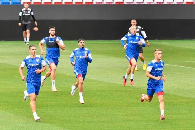 Football, CL Quali, Viktoria Pilsen, Training