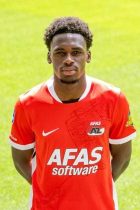 ALKMAAR , 15-07-2025 , AFAS Stadium , season 2025 2026 , Dutch Eredivisie football , Pressday , Photocall , Ernest Poku AZ Photocall  x30209568x Copyright: