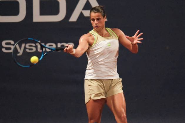 TENNIS - Internazionali di Tennis - 36° Palermo Ladies Open Alice Rame in action against Anouk Koevermans during the 36th Palermo Ladies Open at Country Time Club during 36Â° Palermo Ladies Open, International Tennis match in Palermo, Italy, July 21 2025 Palermo Italy  Copyright: xIPAxSport ABACAx