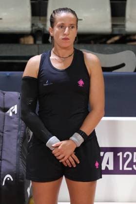 TENNIS - Internazionali di Tennis - 36° Palermo Ladies Open Player A in action against Player B during the 36th Palermo Ladies Open at Country Time Club during 36Â° Palermo Ladies Open, International Tennis match in Palermo, Italy, July 21 2025 Palermo Italy  Copyright: xIPAxSport ABACAx